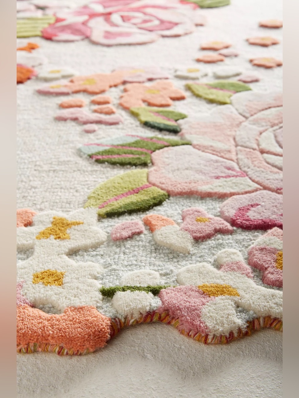 Anthropologie Tufted Aracelli Rug 2x3 - Picture 3 of 10